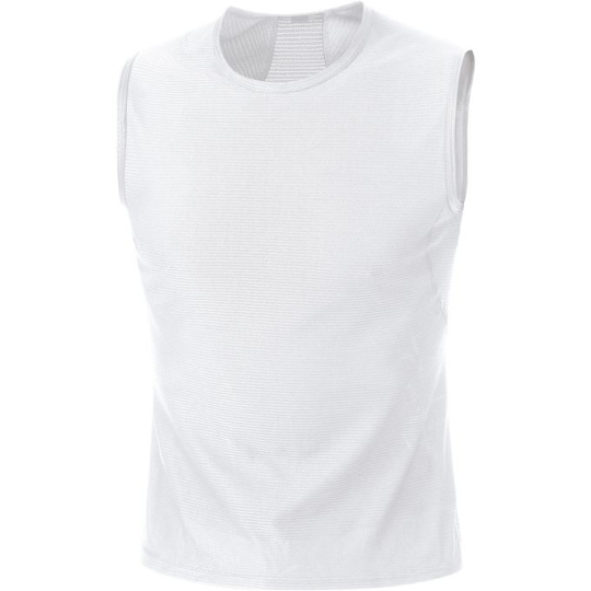 GORE M Base Layer Sleeveless Shirt-white