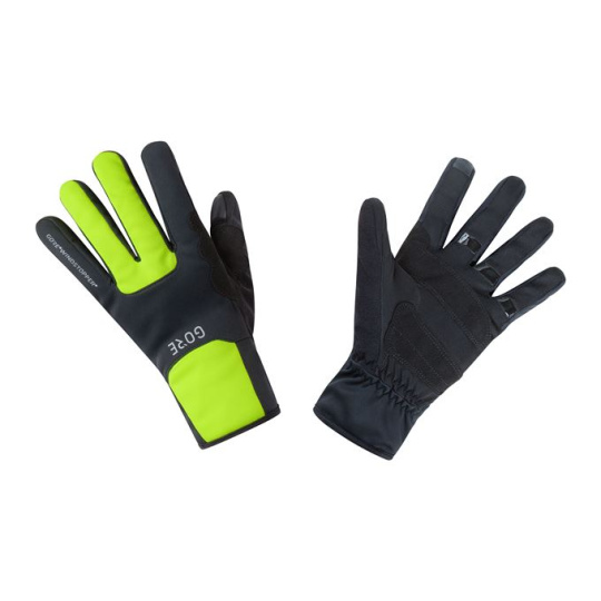 GORE M GWS Thermo Gloves black/neon yellow