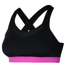 Mizuno High support bra/Black/Pink/XS