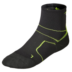 Mizuno ER Trail Socks  / Black/Lime Green